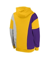 Outerstuff Big Boys and Girls Gold Los Angeles Lakers Ace the Hole Pullover Hoodie