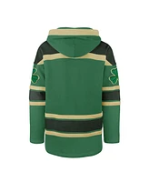 '47 Brand Kelly Green Boston Bruins St. Patrick's Day McLucky Superior Lacer Pullover Hoodie