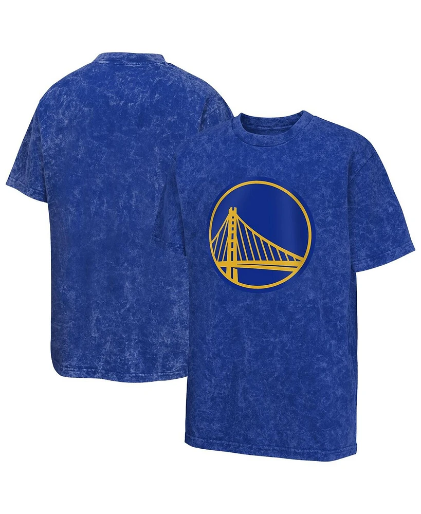 Outerstuff Men's Royal Golden State Warriors Rugged Defense T-Shirt