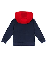 Outerstuff Toddler 2-Piece Red/Navy Atlanta Braves Wind Up Pullover Hoodie and Sweatpants Set