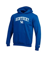 Champion Big Boys and Girls Royal Kentucky Wildcats Campus Pullover Hoodie