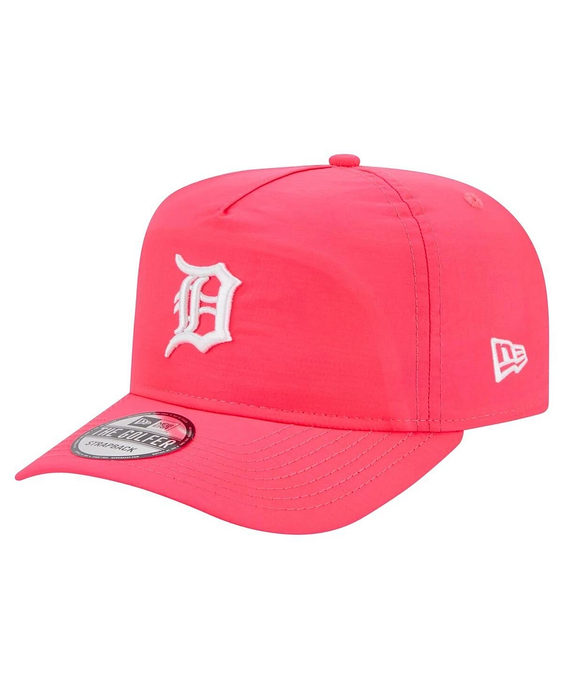 New Era Men's Pink Detroit Tigers Everyday Golfer Adjustable Hat
