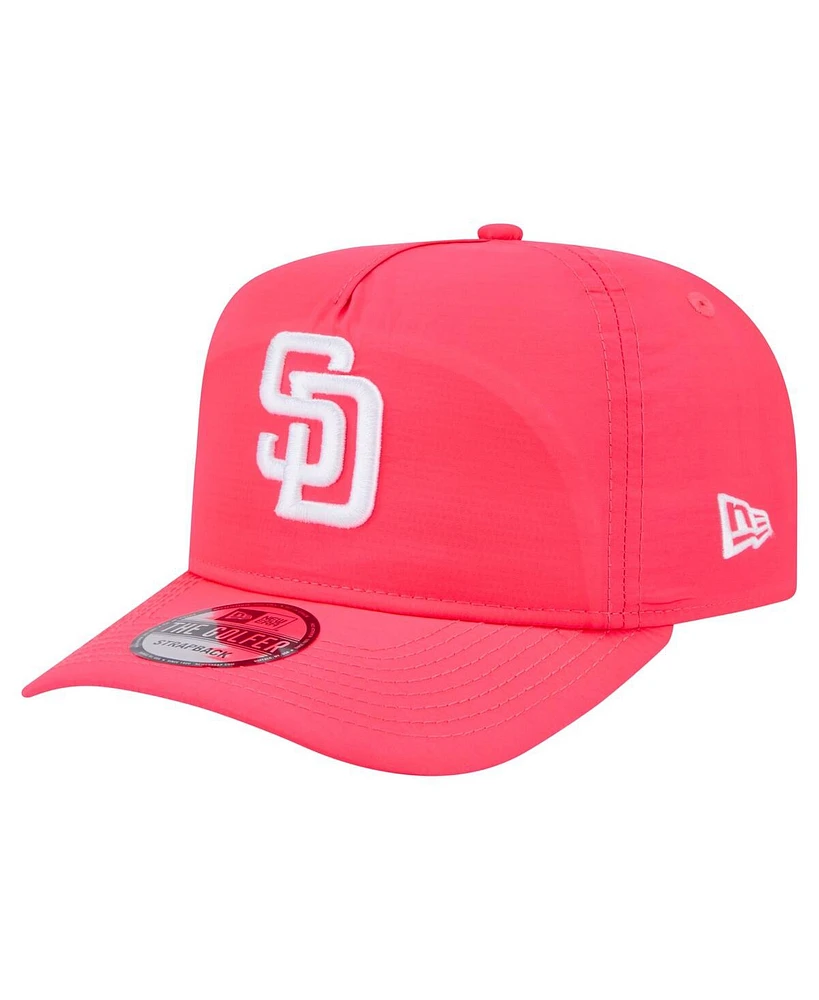 New Era Men's Pink San Diego Padres Everyday Golfer Adjustable Hat