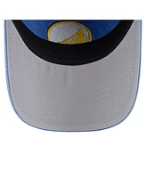 New Era Men's Royal Golden State Warriors Pigment Dyed 9TWENTY Adjustable Hat