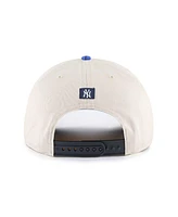 '47 Brand Men's Cream/Navy New York Yankees Fiji Rope Hitch Adjustable Hat
