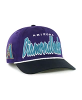'47 Brand Men's Purple Arizona Diamondbacks Drop Shadow Rope Hitch Adjustable Hat
