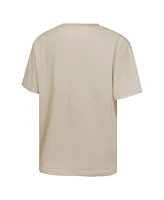 Outerstuff Big Boys and Girls Tan North Carolina Tar Heels News Flash T-Shirt