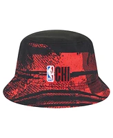New Era Men's Black/Red Chicago Bulls Tip-Off Bucket Hat
