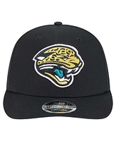 New Era Men's Black Jacksonville Jaguars Main Low Profile 9FIFTY Snapback Hat