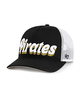 '47 Brand Women's Black Pittsburgh Pirates Biloxi Hitch Adjustable Hat