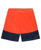 Fanatics Men's Navy/Orange Chicago Bears Big Tall Launch Shorts