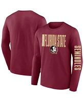 Fanatics Men's Garnet Florida State Seminoles Big Tall Vision Long Sleeve T-Shirt