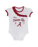 Outerstuff Baby Boys and Girls 2-Piece Alabama Crimson Tide Love My Team Bodysuit Skirt Set