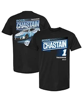 Trackhouse Racing Team Collection Men's Black Ross Chastain Busch Light Car T-Shirt