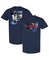 Hendrick Motorsports Team Collection Men's Navy Kyle Larson T-Shirt