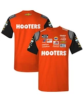 Hendrick Motorsports Team Collection Men's Orange/Black Chase Elliott Hooters Uniform T-Shirt