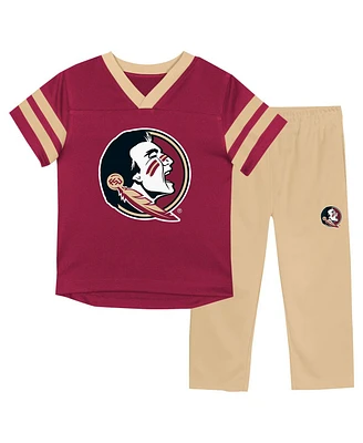 Outerstuff Baby Boys and Girls 2-Piece Florida State Seminoles Red Zone Jersey Pants