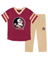 Outerstuff Baby Boys and Girls 2-Piece Florida State Seminoles Red Zone Jersey Pants