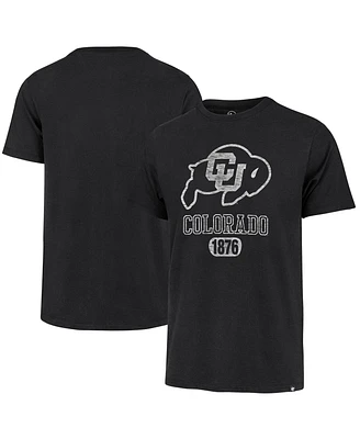 '47 Brand Men's Black Colorado Buffaloes 1876 Primary Logo Franklin T-Shirt