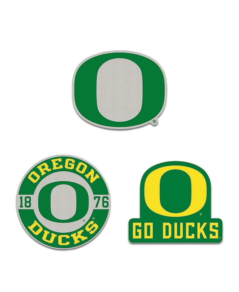 Wincraft Oregon Ducks Collector Pin, Set of 3