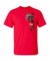 Joe Gibbs Racing Team Collection Men's Red Christopher Bell Rheem Car T-Shirt