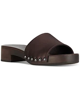 Jeffrey Campbell Cambrie Wooden Platform Slide Sandals