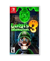 Nintendo Switch 32GB Console Neon Red/Blue Joy-Con Bundle with Surge 11-In-1 Accessory Starter Pack and Luigi's Mansion 3