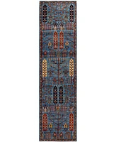 Adorn Hand Woven Rugs Serapi M1945 2'9''x10'1'' Runner Area Rug