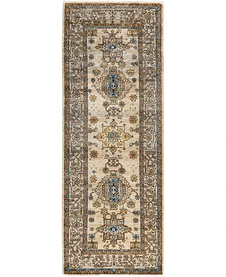 Adorn Hand Woven Rugs Serapi M1945 2'9''x7'9'' Runner Area Rug