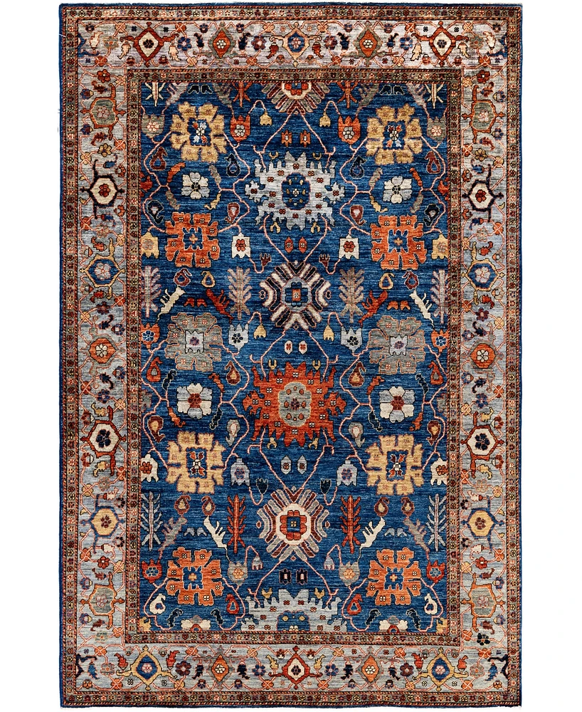Adorn Hand Woven Rugs Serapi M1945 6'x9'1'' Area Rug