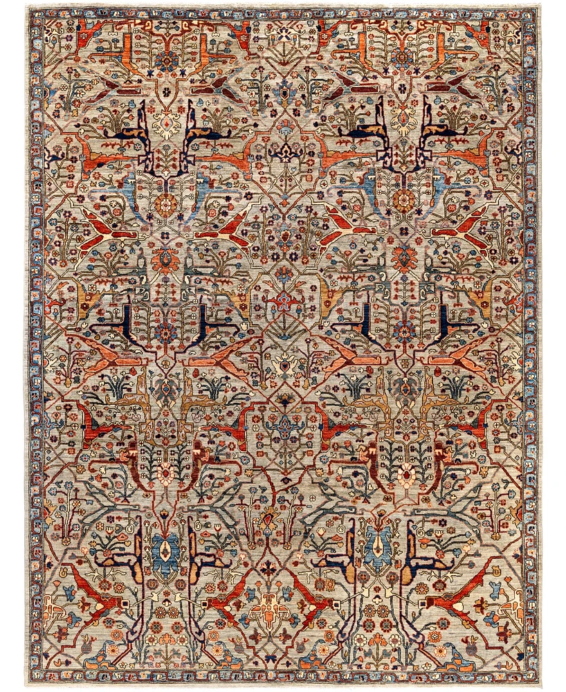 Adorn Hand Woven Rugs Serapi M1945 9'1''x11'9'' Area Rug