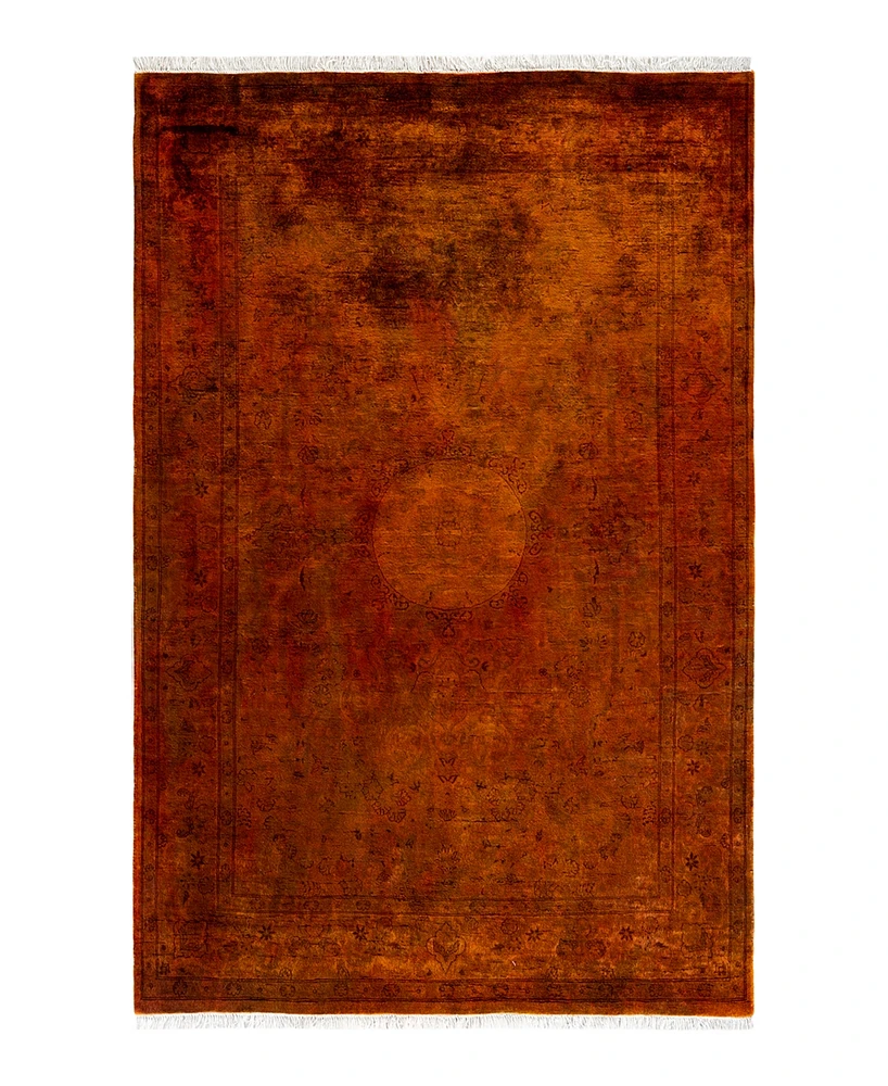 Adorn Hand Woven Rugs Fine Vibrance M1120 4'2''x6'3'' Area Rug