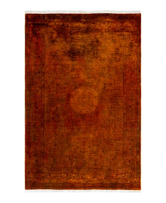 Adorn Hand Woven Rugs Fine Vibrance M1120 4'2''x6'3'' Area Rug