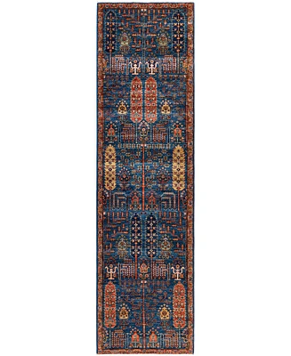 Adorn Hand Woven Rugs Serapi M1945 2'9''x9'10'' Runner Area Rug