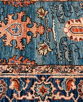Adorn Hand Woven Rugs Serapi M1945 2'7''x9'6'' Runner Area Rug