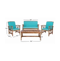 Fontana 4 Pc Outdoor Set