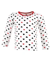 Hudson Baby Baby Girls Hudson Long Sleeve T-Shirts Mommy Red Black, 18-24 Months