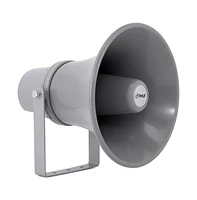 Pyle PHSP101T 9.7" Indoor/Outdoor 20 Watt Pa Horn Speaker with 70V Transformer, Grey