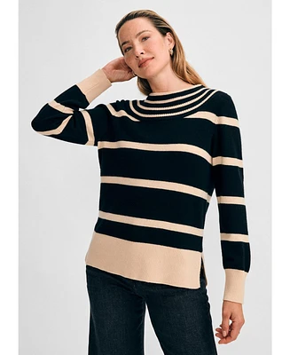 Isaac Mizrahi Women's Mock Neck Sweater