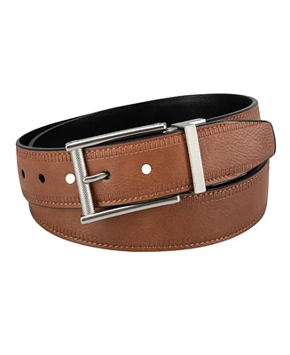 Kenneth Cole Reaction Men's 2-in-1 Modern Reversible Stretch Casual Belt