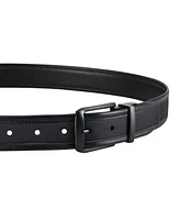 Kenneth Cole Reaction Men's 2-in-1 Fabric Inlay Reversible Stretch Belt