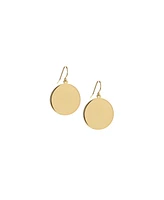 Disc Drop Earring