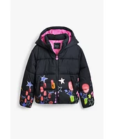 Desigual Girls Girls's Star quilted coat