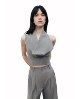 Nocturne Women's Draped Neckline Blouse