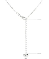 Devata Sweet Heart Filigree Chain Necklace, 16 in adj to 18 in