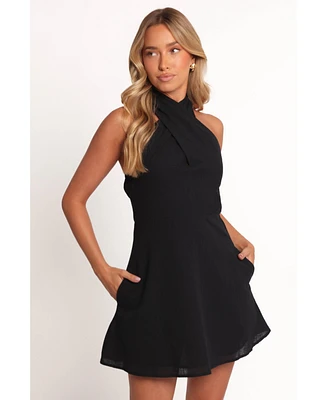 Petal and Pup Women's Betsy Halterneck Mini Dress