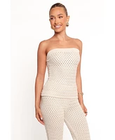 Petal and Pup Women's Fonte Strapless Knit Top