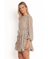 Petal and Pup Women's Jennie Long Sleeve Mini Dress