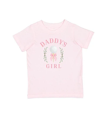 Sweet Wink Toddler Girls Daddy's Golf Short Sleeve T-Shirt