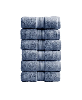 Linery & Co. Quick-Drying Cotton 6-Piece Hand Towel Set